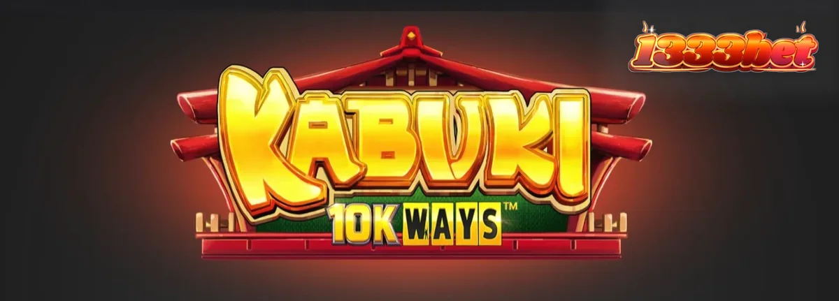 Kabuki 10k Ways স্লট গেমের একটি দৃশ্য যেখানে জাপানি মাস্ক এবং বাঁশঝাড় দেখা যাচ্ছে।
